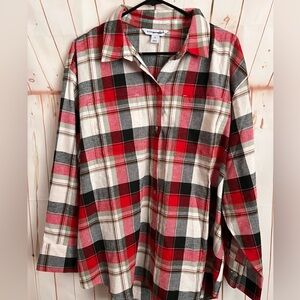 Old Navy Red and Black Checkered shirt